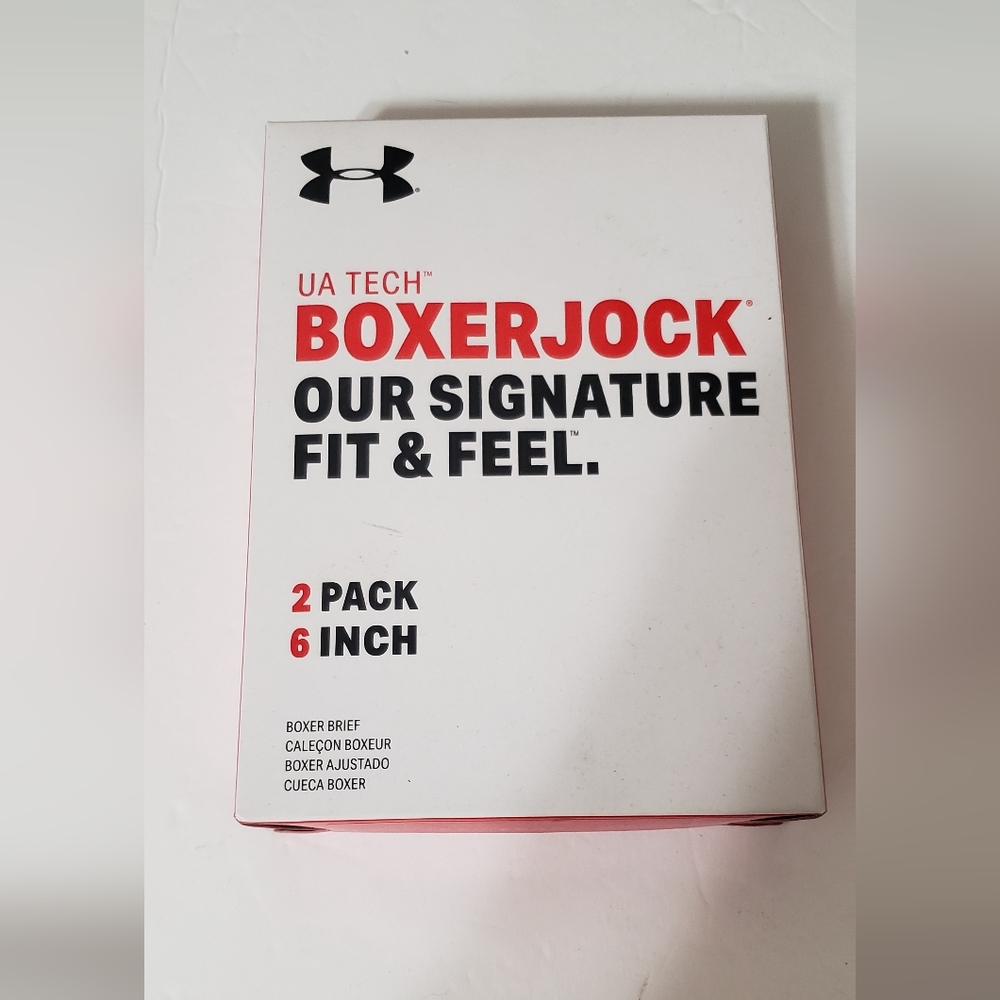 Under Armor Boxerjock Black Nib Nwt Size Small - image 1